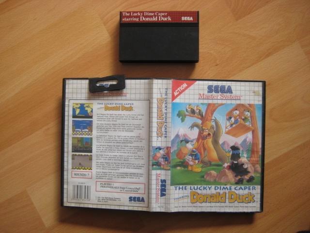 Donald Duck Sega Mastersystem Master System, Spelcomputers en Games, Games | Sega, Gebruikt, Master System, Platform, 1 speler