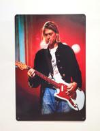 Kurt Cobain Nirvana reclamebord van metaal wandbord deco, Verzamelen, Info@deconoord.nl, Deco Noord, Nieuw, Ophalen of Verzenden