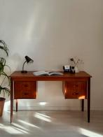Vintage midcentury bureau in teak jaren 60, Ophalen, Zo goed als nieuw, Nvt, Bureau