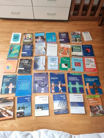 Wiskunde boeken lerarenopleiding Windesheim/NHL Stenden beschikbaar voor biedingen