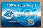 Voetbal kaart / card  Ledenpas  SV Superboeren De Graafschap, Ophalen of Verzenden