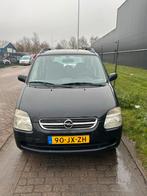 Opel Agila 1.2 I 16V 2002 Zwart, Voorwielaandrijving, 74 pk, Zwart, Origineel Nederlands