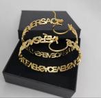 Versace oorbellen creolen nieuw kerst cadeau tip!!, Sieraden, Tassen en Uiterlijk, Oorbellen, Ophalen of Verzenden, Nieuw, Goud