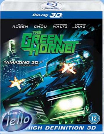 Blu-ray 3D: The Green Hornet (2011 Seth Rogen) nieuw UK nNLO beschikbaar voor biedingen