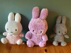 Nijntje 3 Knuffels,zie foto’s.Roze=Ramelaar.    (Ophalen), Ophalen, Zo goed als nieuw, Konijn