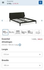 Auping essential zwart 180x210 ophalen september, Huis en Inrichting, Slaapkamer | Bedden, Ophalen, Tweepersoons, Zo goed als nieuw