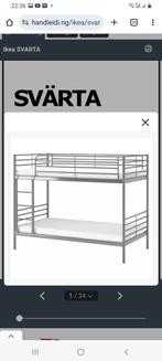 Stapelbed ikea svarta, 90 cm, 160 tot 180 cm, Tweepersoons, Ophalen of Verzenden