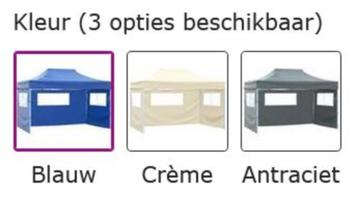Partytent opvouwbaar paviljoen pagodetent 3x4,5 GRTS BEZORGD beschikbaar voor biedingen