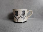 Mok 8,5x10 cm. Thistle Scottsware Moorland Pottery, Ophalen of Verzenden, Zo goed als nieuw, Overige stijlen, Kop(pen) en/of Schotel(s)