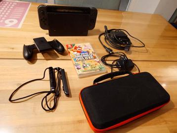 Nintendo Switch Compleet + Tas & Spel beschikbaar voor biedingen