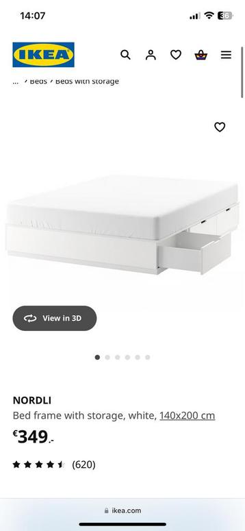 ikea NORDLI bedframe - afbeelding 1