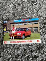 Ajax Citroën Spelerskaart Aron Winter 1987-1988, Verzamelen, Ophalen of Verzenden, 1980 tot heden, Ongelopen, Noord-Holland