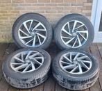 VW Tiguan Originele Velgen 17 inch - Pirelli All-Season band, Ophalen, Velg(en), 17 inch, All Season