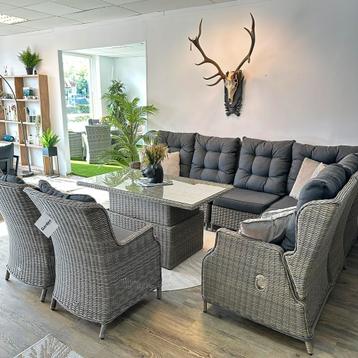 Wicker XL Tuinset - Loungeset Incl. 2 stoelen / TWV €3200,- beschikbaar voor biedingen
