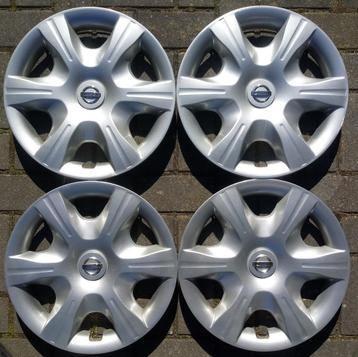 # Nette Set Nissan Wieldoppen 15 inch Origineel o.a Note # beschikbaar voor biedingen