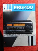 Yaesu FRG-100  folder jaren 90, Telecommunicatie, Zenders en Ontvangers, Ophalen of Verzenden, Zo goed als nieuw, Zender en Ontvanger
