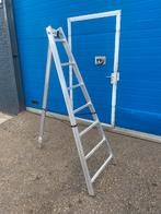 Panthera plukladder 1x7 sport, Doe-het-zelf en Verbouw, Ladders en Trappen, Ophalen, Zo goed als nieuw