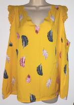 Shein Curve blouse maat 3XL (48/50), Ophalen of Verzenden, Zo goed als nieuw, Geel, Blouse of Tuniek