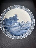 Boch Belgium Delfts Blauw wandbord J. Sonneville, Ophalen of Verzenden