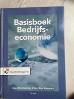 Basisboek Bedrijfseconomie, Ophalen of Verzenden, Zo goed als nieuw, Economie en Marketing