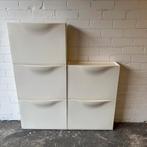 5 witte IKEA Trones schoenenkasten, Ophalen, Zo goed als nieuw