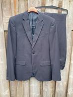 Grafiet Zwart Krijtstreep Heren Kostuum maat 48, Maat 48/50 (M), LIV, Zwart, Ophalen of Verzenden