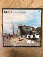 Rush- a farewell to kings, Ophalen of Verzenden, Zo goed als nieuw, Overige formaten