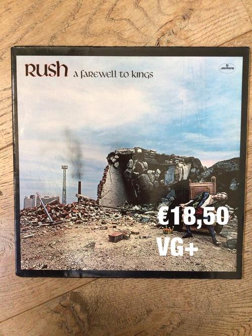 Rush- a farewell to kings, Cd's en Dvd's, Vinyl | Rock, Zo goed als nieuw, Overige formaten, Ophalen of Verzenden