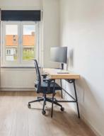 Ikea LILLÅSEN bureau bamboe zwart, Huis en Inrichting, Bureaus, Ophalen, Zo goed als nieuw