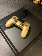 Playstation 4 met gouden controller, Met 1 controller, Gebruikt, 500 GB, Ophalen
