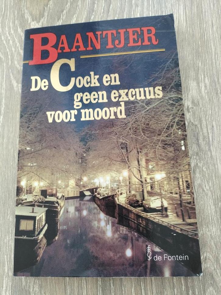 A.C. Baantjer - De Cock en geen excuus voor moord, Boeken, Detectives, Zo goed als nieuw, Ophalen of Verzenden