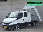 Iveco Daily 35C14 Kipper met Kist Dubbel Cabine Dubbellucht, Auto's, 2804 kg, Stof, Gebruikt, Euro 6