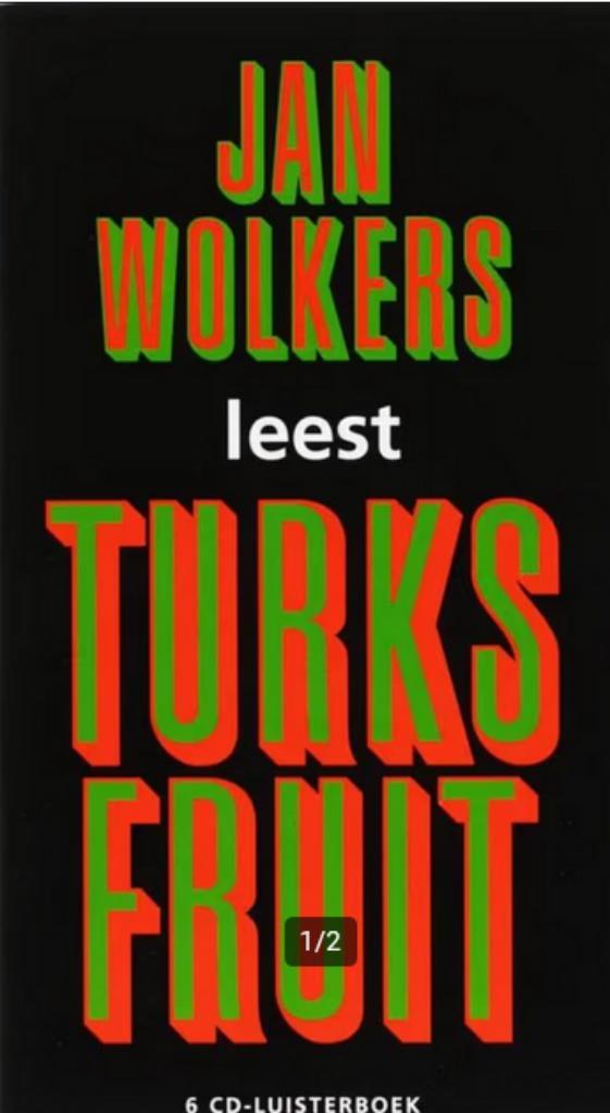 6X CD JAN WOLKERS LEEST TURKS FRUIT LUISTERBOEK 6 CDS, Boeken, Luisterboeken, Volwassene, Verzenden