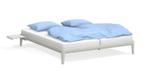 Auping Essential 180x200 in Pure White incl. Bedtafels, Wit, Tweepersoons, Ophalen of Verzenden, Zo goed als nieuw