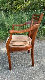 4 Bannink eetkamer stoelen,schuitema tafel, Ophalen, Gebruikt, Bruin, Vier
