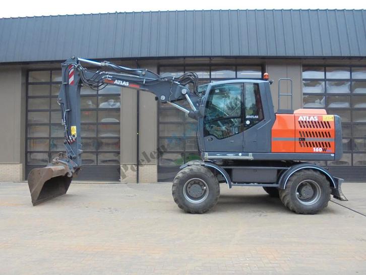 Atlas 160 W (bj 2017), Zakelijke goederen, Machines en Bouw | Kranen en Graafmachines, Graafmachine