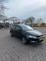Volkswagen Polo 1.0 TSI 55KW 2016 Zwart, Auto's, Zwart, Origineel Nederlands, Handgeschakeld, Particulier