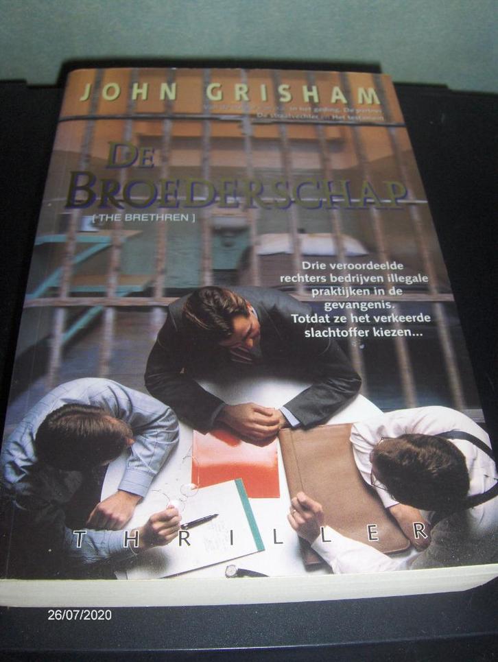 Twee Thrillers van John Grisham-De Broederschap+Het Vonnis., Boeken, Thrillers, Zo goed als nieuw, Amerika, Ophalen of Verzenden
