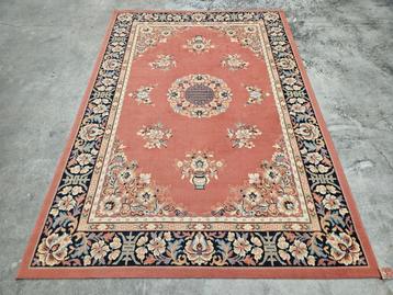 Vintage oriental vloerkleed medallion pink floral 190x275cm beschikbaar voor biedingen