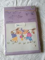 Tafelkleedje om te borduren met borduurgaren / zijde, Ophalen of Verzenden, Nieuw, Borduurpakket