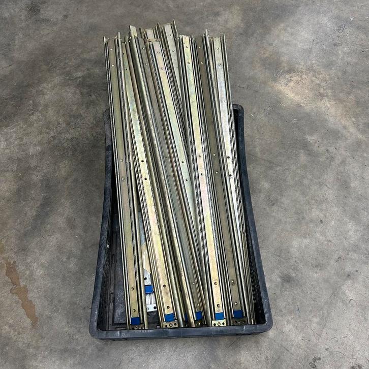 10x ladegeleiders zwaar belastbaar 75cm, Doe-het-zelf en Verbouw, Hang- en Sluitwerk, Ophalen