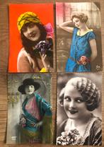 Vintage fantasy foto kaarten (100 jaar oud!), Gelopen, Noord-Holland, Ophalen of Verzenden, 1920 tot 1940