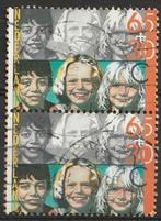 Nederland NVPH 1235 paar gestempeld, Postzegels en Munten, Verzenden, Na 1940, Gestempeld