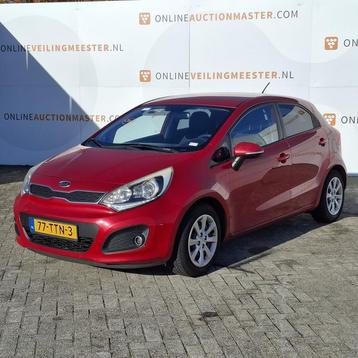 Personenauto Kia, Rio 1.2 CVVT, rood bouwjaar 2012 beschikbaar voor biedingen