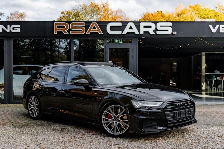 Audi A6 Avant 55 TFSI e quattro Competition, Auto's, Audi, Bedrijf, Te koop, A6, 360° camera, 4x4, ABS, Achteruitrijcamera, Adaptive Cruise Control