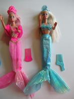 Barbie Mermaids  aqua en roze uit 1966, Ophalen, Zo goed als nieuw, Pop