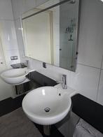 Sphinx Wasbakken met Kranen en Granieten Bladen, Ophalen, Gebruikt