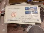 No8130 Speciale Philips Vlucht 24-9-1966 gelopen met blok va, Postzegels en Munten, Postzegels | Eerstedagenveloppen, Ophalen