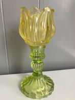 Tulp ( glazen theelichthouder), Ophalen, Zo goed als nieuw, Overige materialen, Minder dan 25 cm