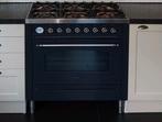 Boretti 6 pits gasfornuis met oven 90cm breed, Witgoed en Apparatuur, Fornuizen, Ophalen, Gebruikt, Gas, 90 tot 95 cm